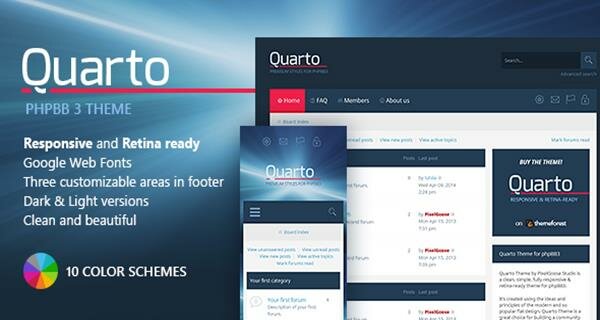 10 Fresh and Beautiful Responsive PhpBB Themes You Should Know